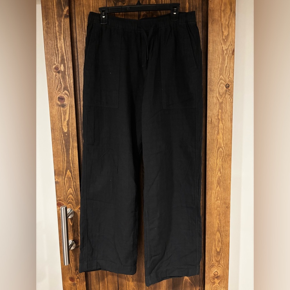 Abercrombie & Fitch Baggy Wide Leg Baggy Gauze Pants size M